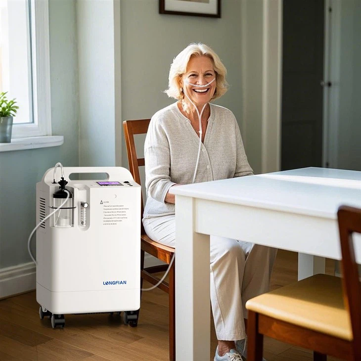 Respiratory Disease Patients Used 5L Medical Oxygen Concentrator