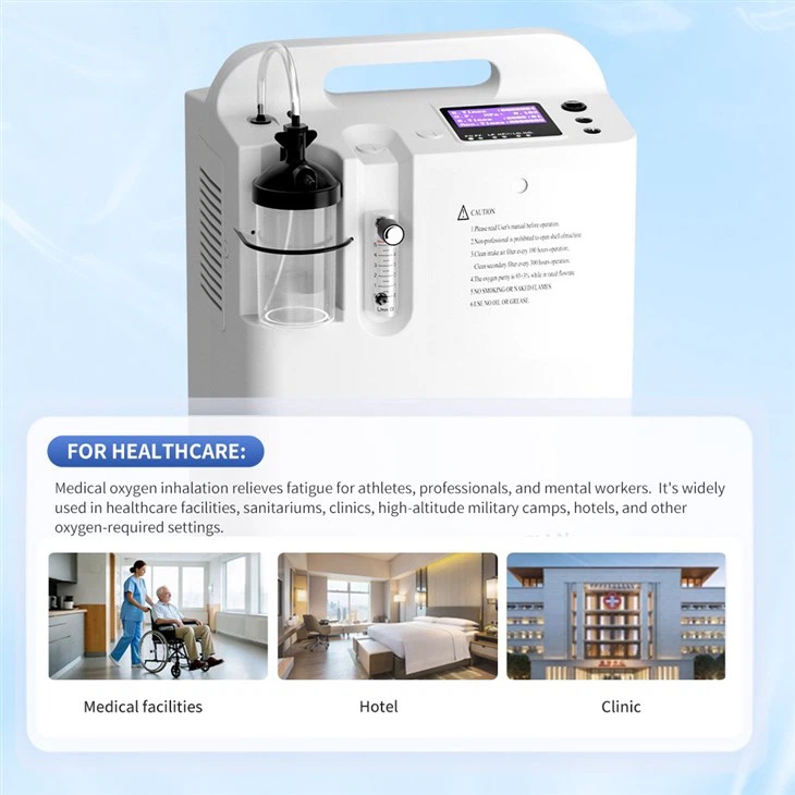 Respiratory Disease Patients Used 5L Medical Oxygen Concentrator