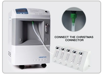 Happigeneraattori JAY-10 ja 5-way Flow Splitter
