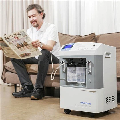Kiinteä Dual Flow 10L happikonsentraattori